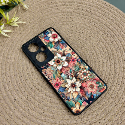 Floral Rush Metal Back Case for Oneplus Nord CE 3 Lite (5G)