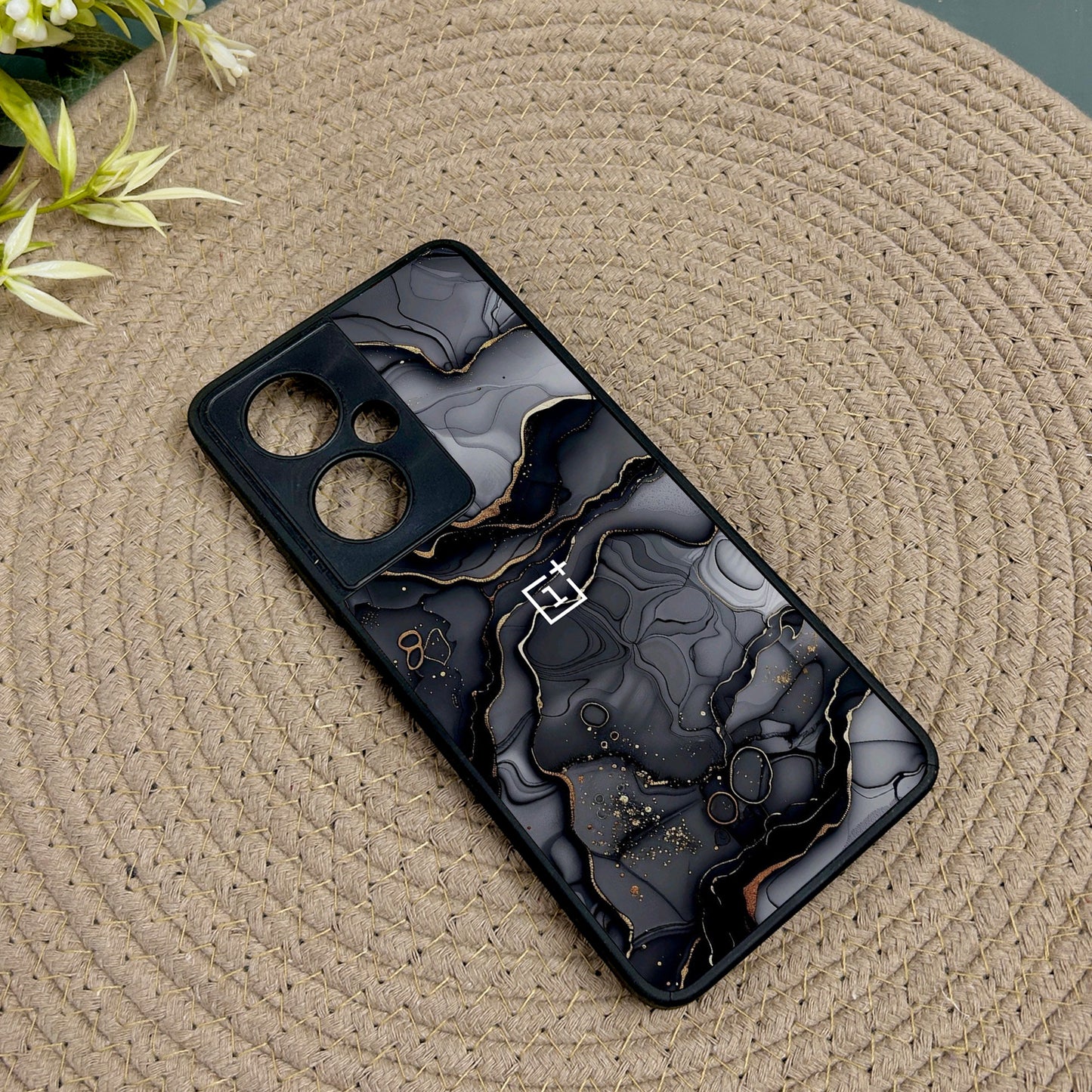 Dark Luxe Metal Back Case for Oneplus Nord CE 3 Lite (5G)