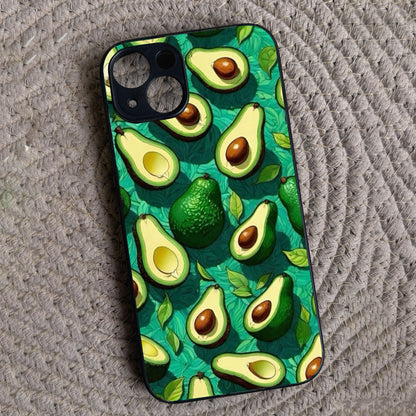 Avocado Metal Back Case for Apple Iphone 13