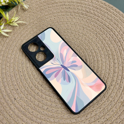 Artistic Butterfly Metal Back Case for Oneplus Nord CE 3 Lite (5G)