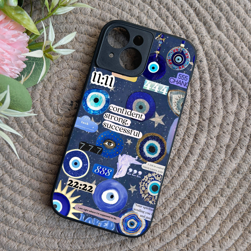 Affirmation Amulet Metal Back Case for Apple Iphone 15