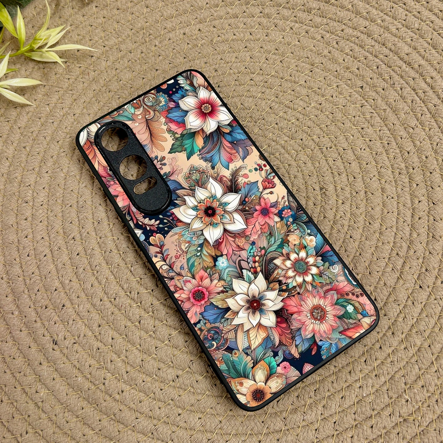 Floral Rush Metal Back Case for Oneplus Nord CE 4 Lite (5G)