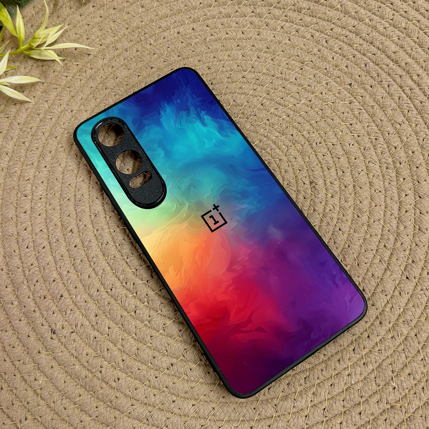 ColorFusion Glossy Metal Back Case for Oneplus Nord CE 4 Lite (5G)