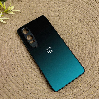 Midnight Teal Glossy Metal Back Case for Oneplus Nord CE 4 Lite (5G)