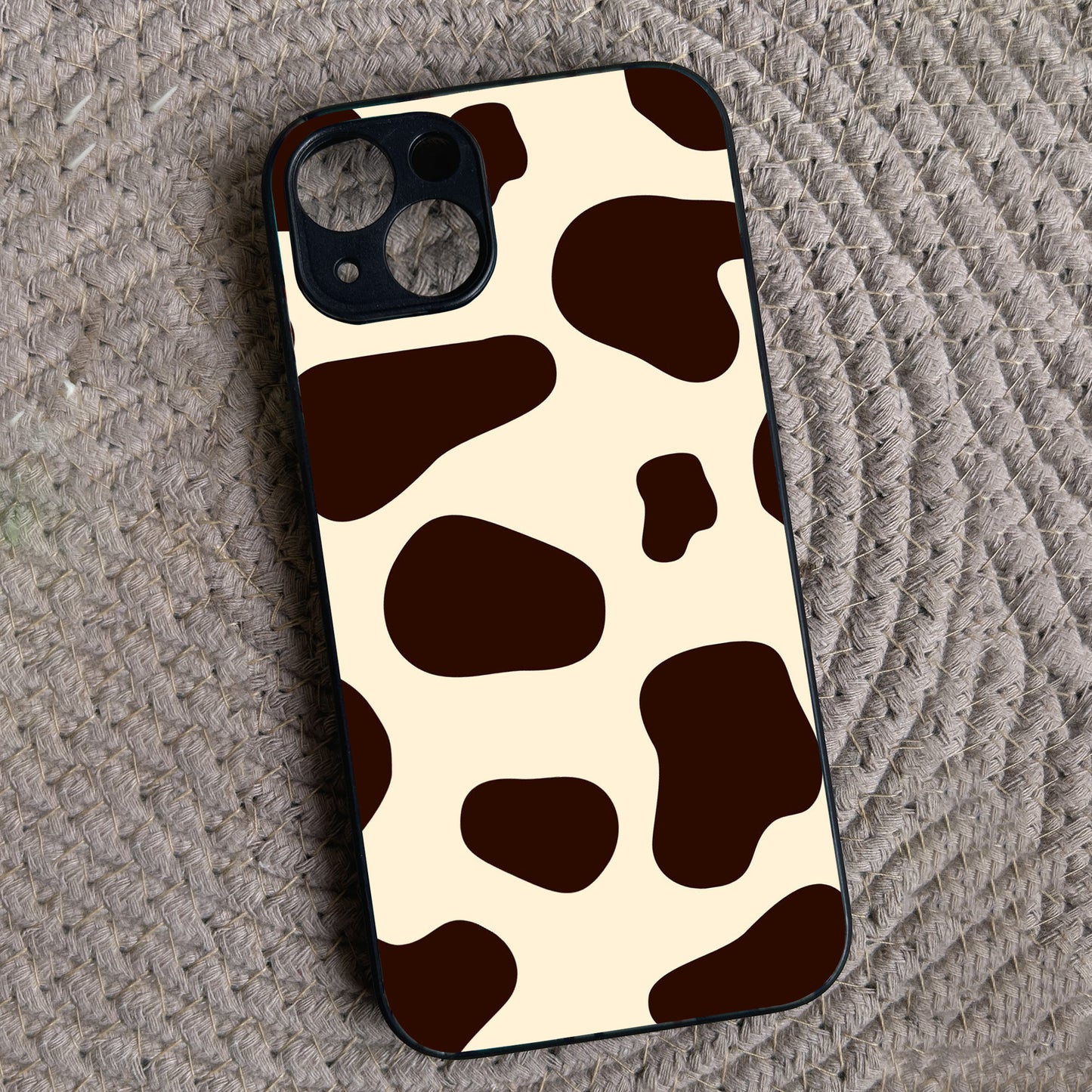 Cowtastic Metal Back Case for Apple Iphone 13