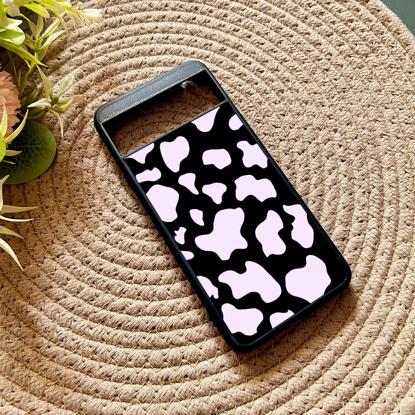 Lavender Cow Glossy Case for Google Pixel 8