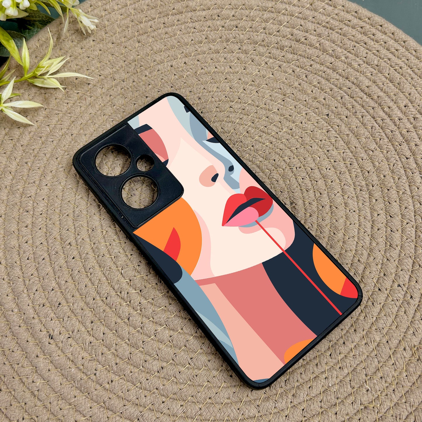 Ethereal Beauty Metal Back Case for Oneplus Nord CE 3 Lite (5G)