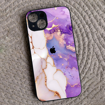 Sapphire Luxe Metal Back Case for Apple Iphone 15 Plus