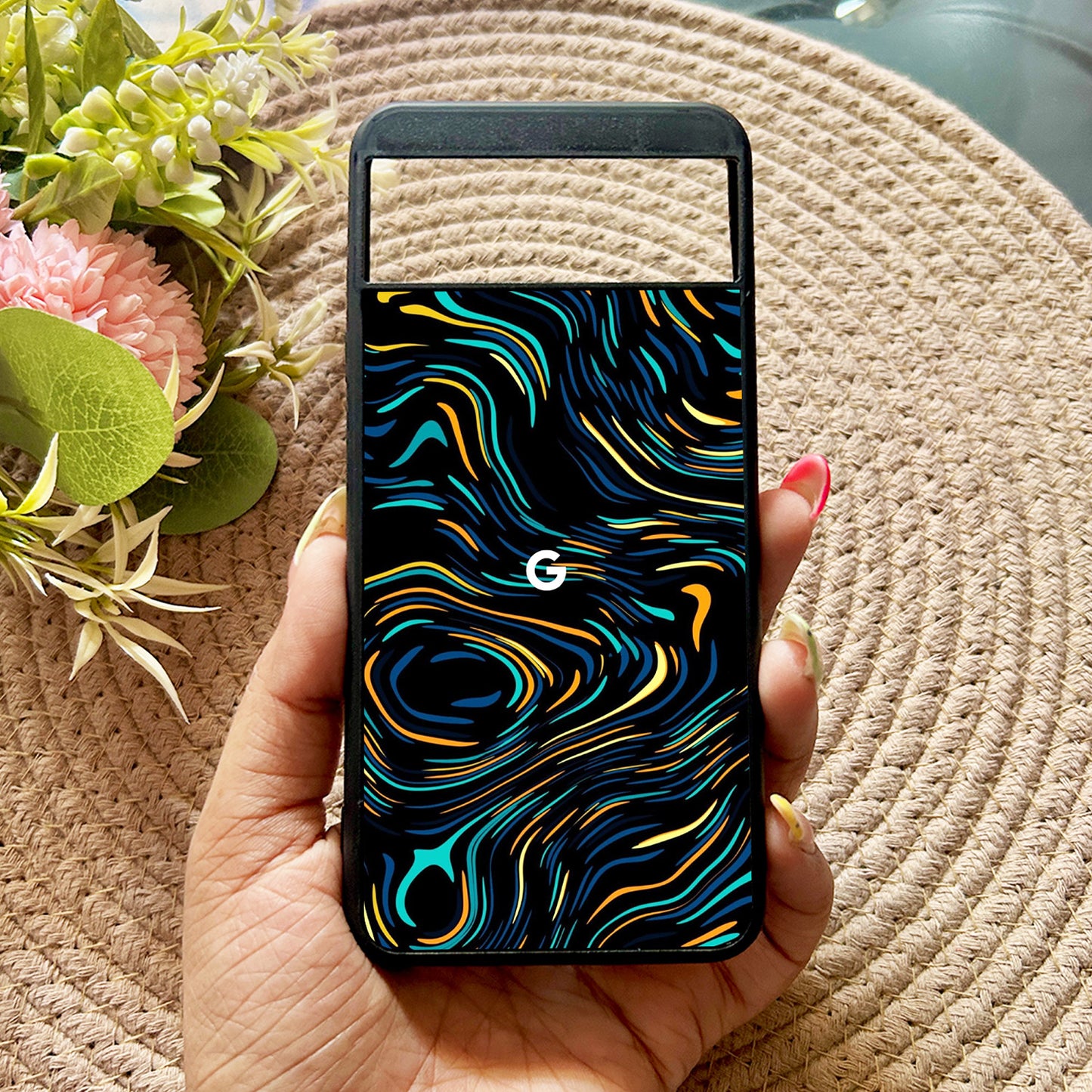 Glow Lines Case for Google Pixel 8