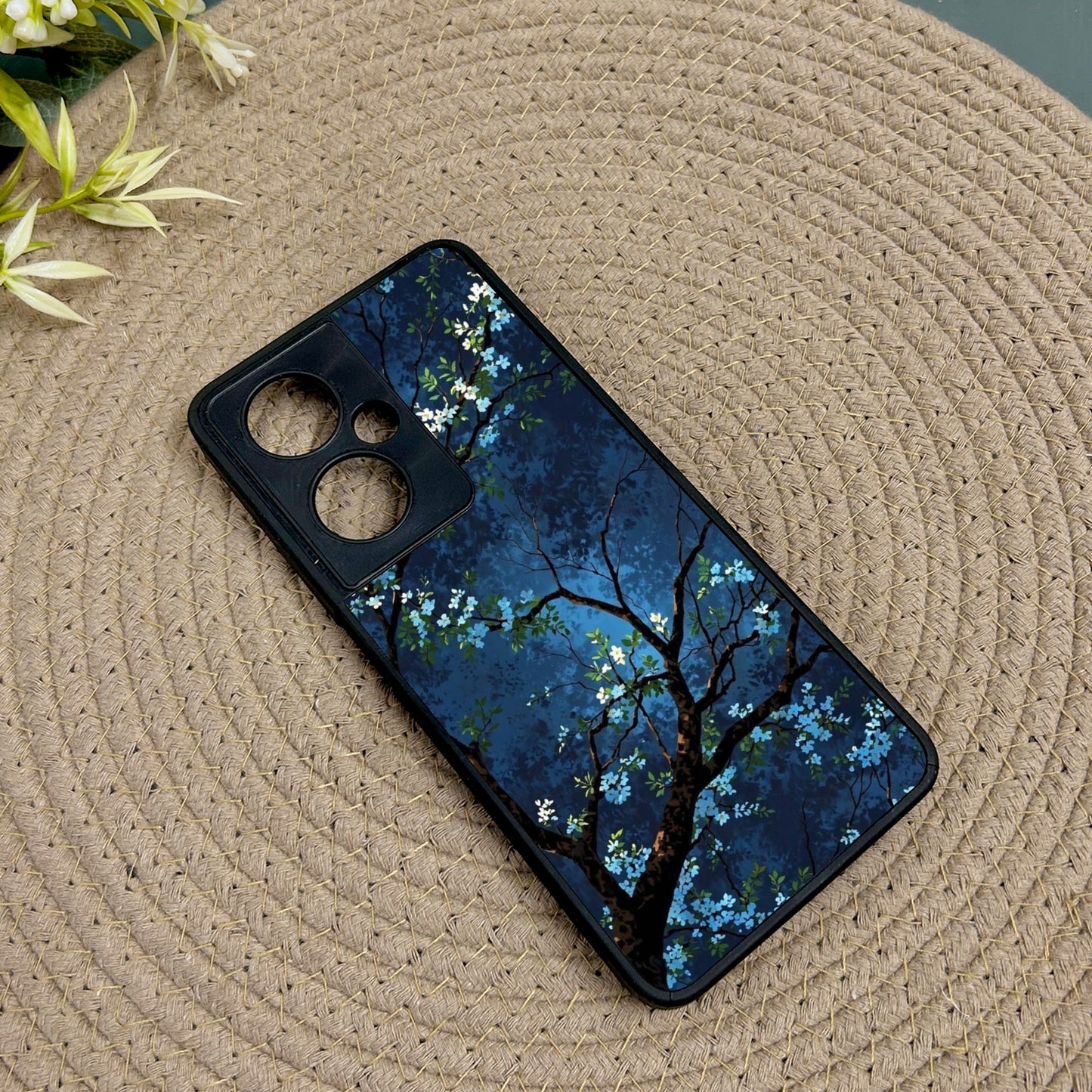 Starry Blossom Metal Back Case for Oneplus Nord CE 3 Lite (5G)