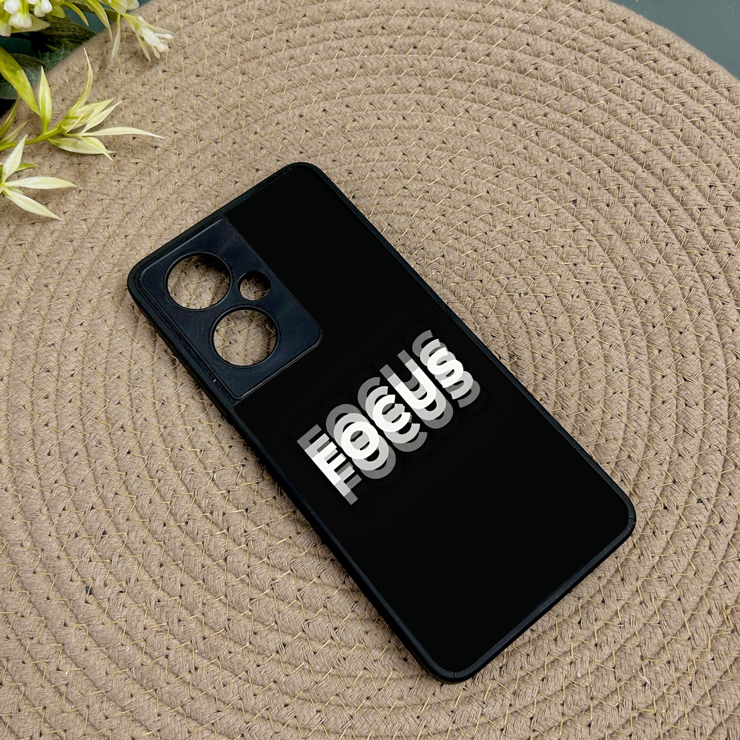 FOCUS' Metal Back Case for Oneplus Nord CE 3 Lite (5G)