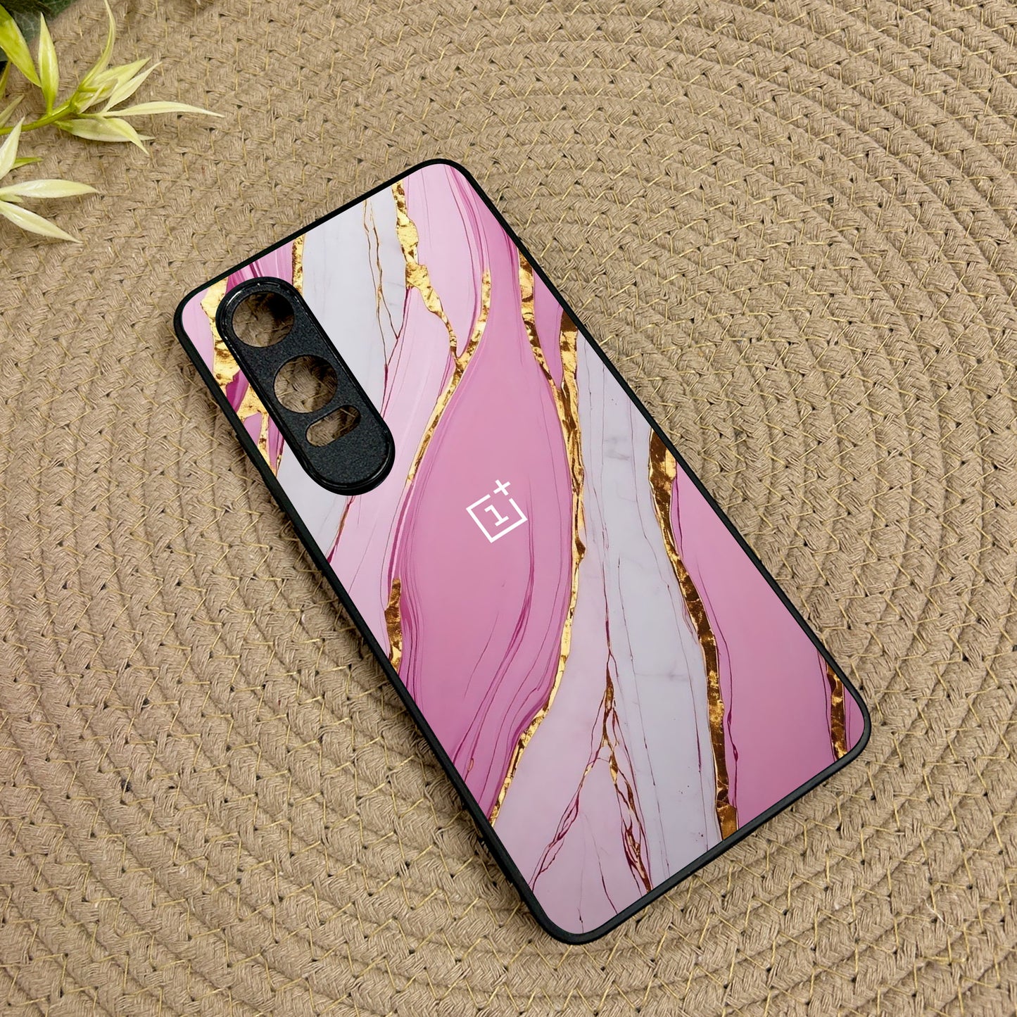 Soft Blush Metal Back Case for Oneplus Nord CE 4 Lite (5G)