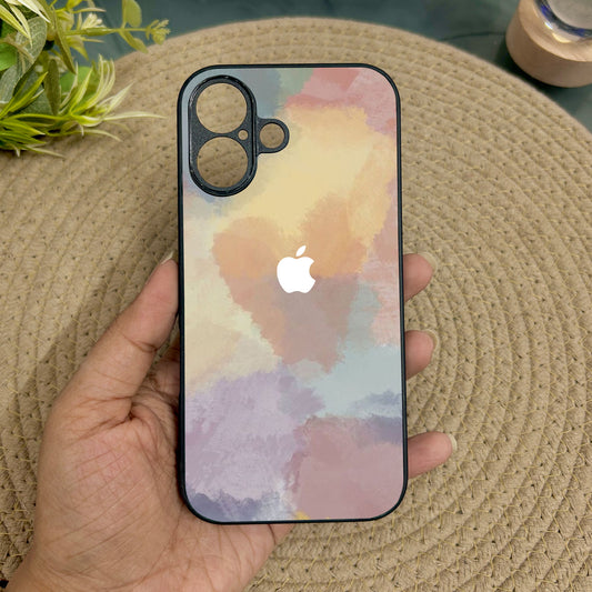 Blush Skies Metal Back Case for Apple Iphone 16