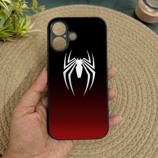 Spider Surge Metal Back Case for Apple Iphone 16