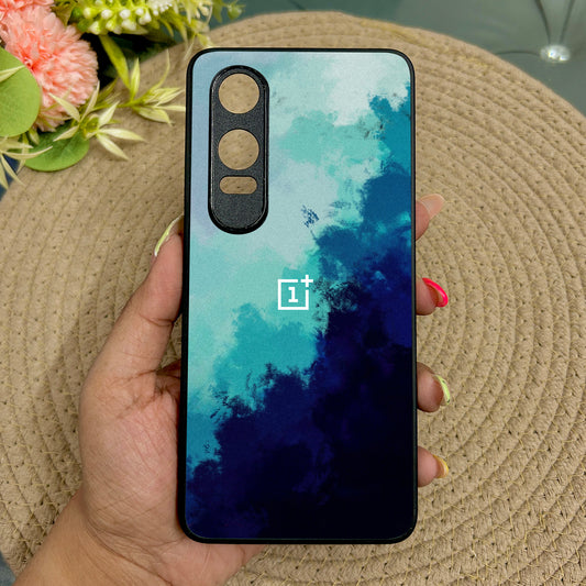 Bluora Glossy Metal Back Case for Oneplus Nord CE 4 Lite (5G)