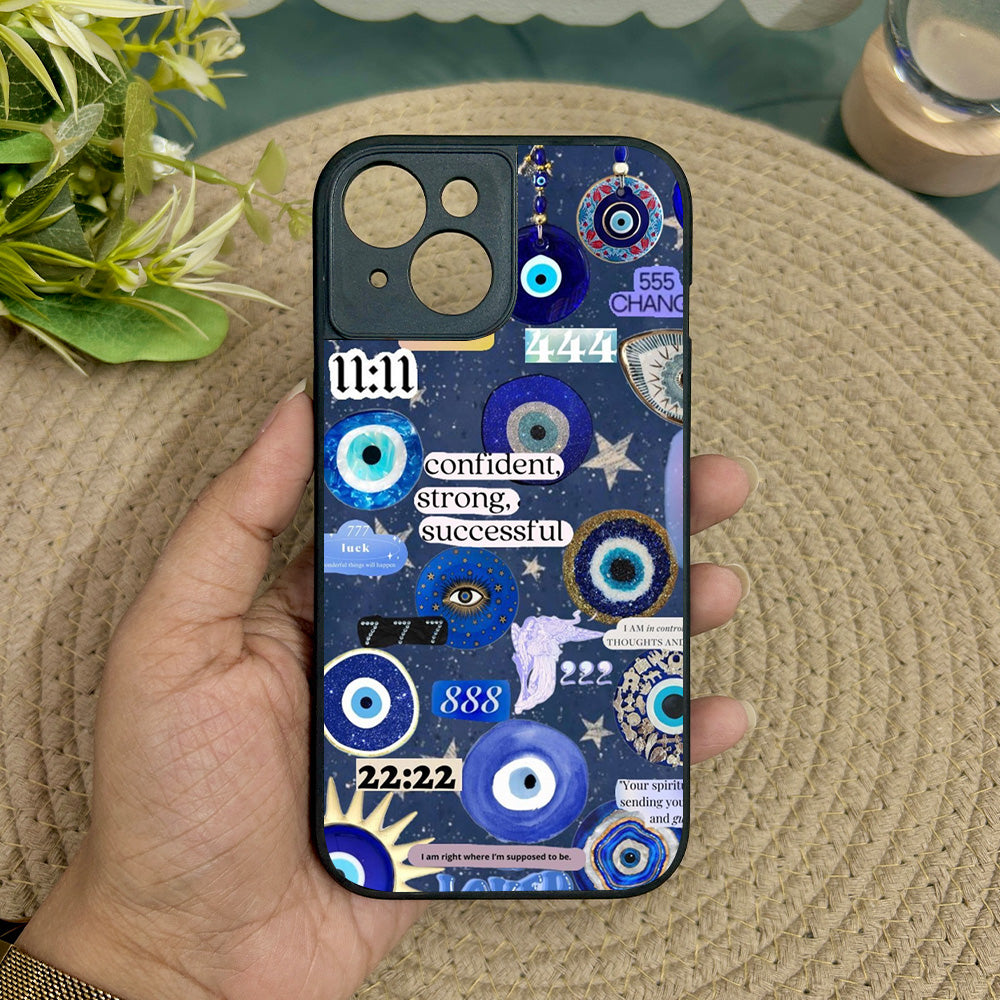 Affirmation Amulet Metal Back Case for Apple Iphone 15