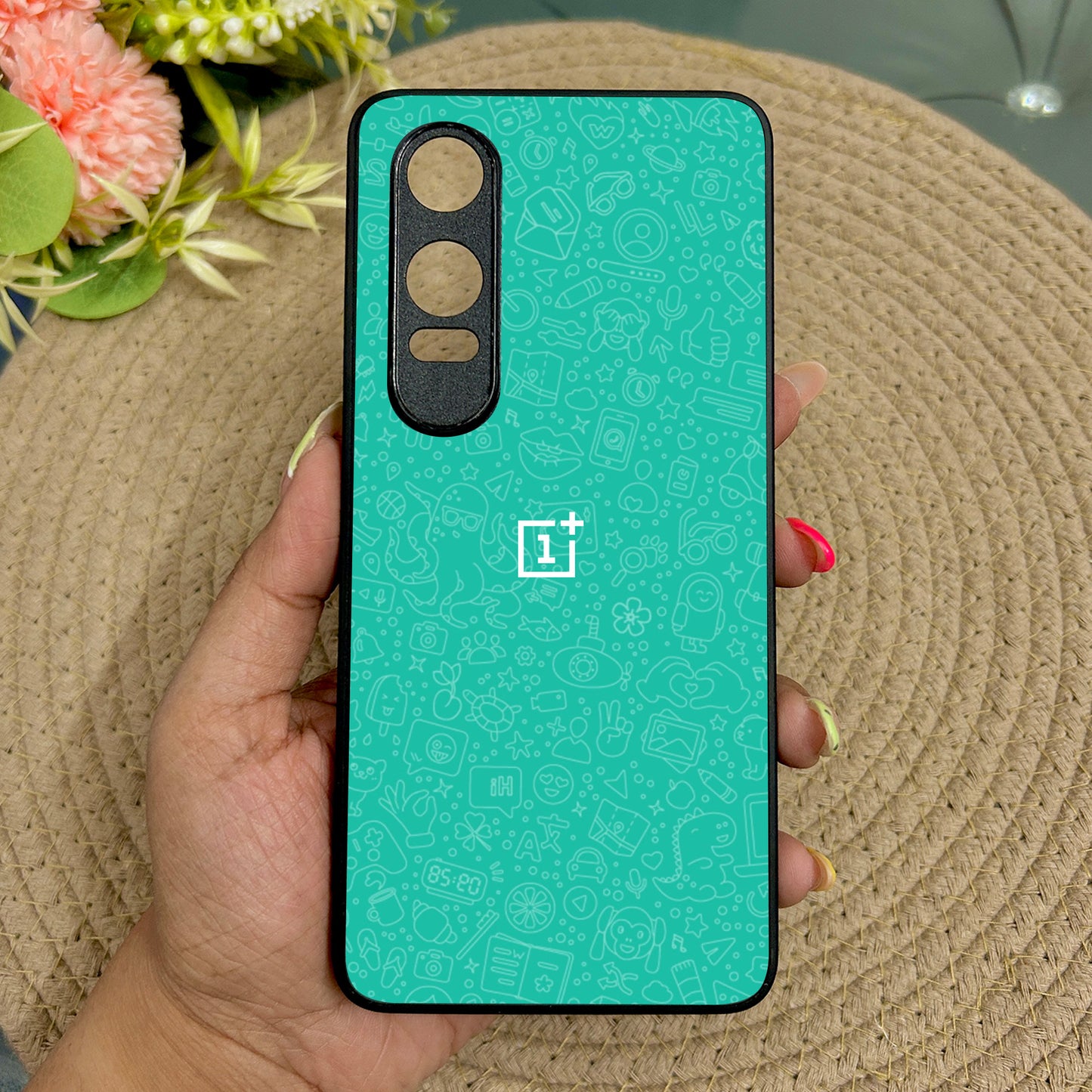 DoodlePop Glossy Metal Back case for Oneplus Nord CE 4 Lite (5G)