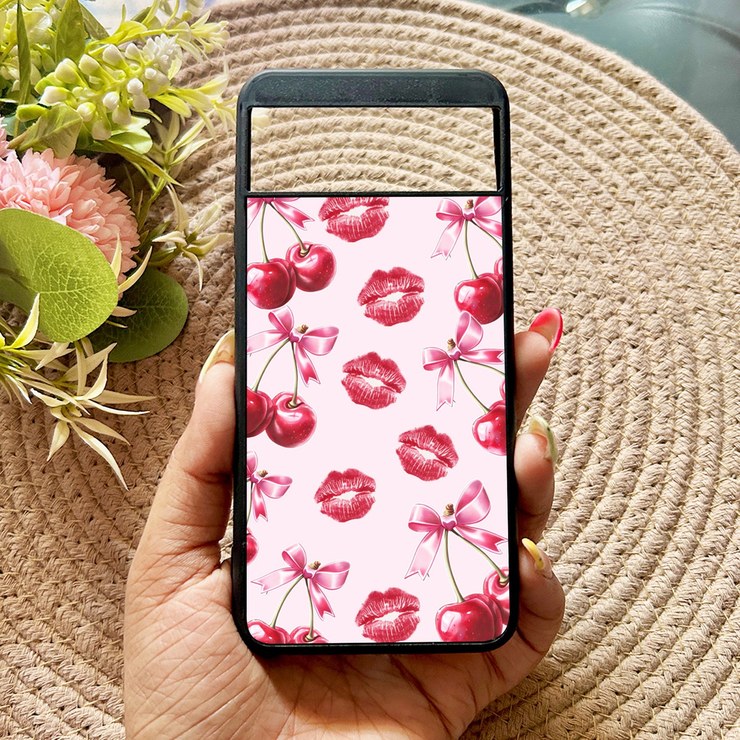 Cherry Lips Case for Google Pixel 8