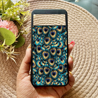 Peacock Feathers Case for Google Pixel 8