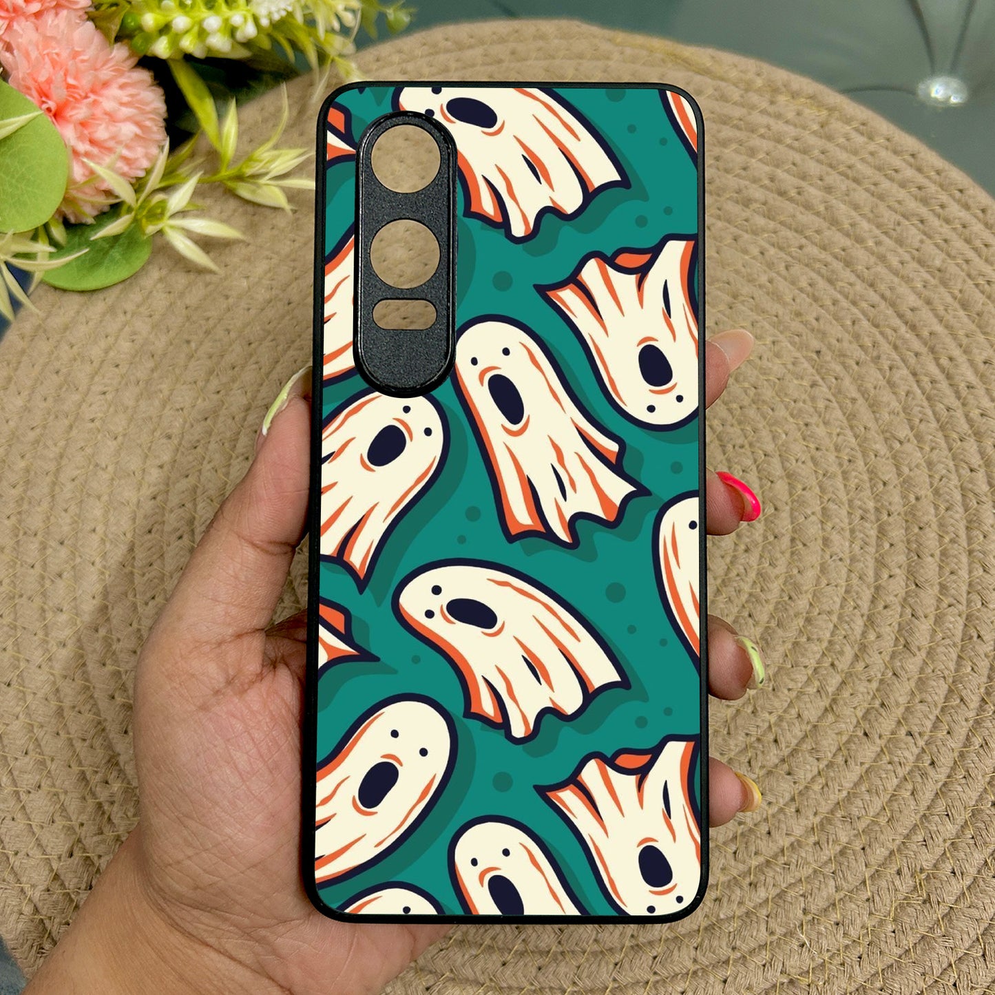 Spooky Gang Glossy Metal Back Case for Oneplus Nord CE 4 Lite (5G)