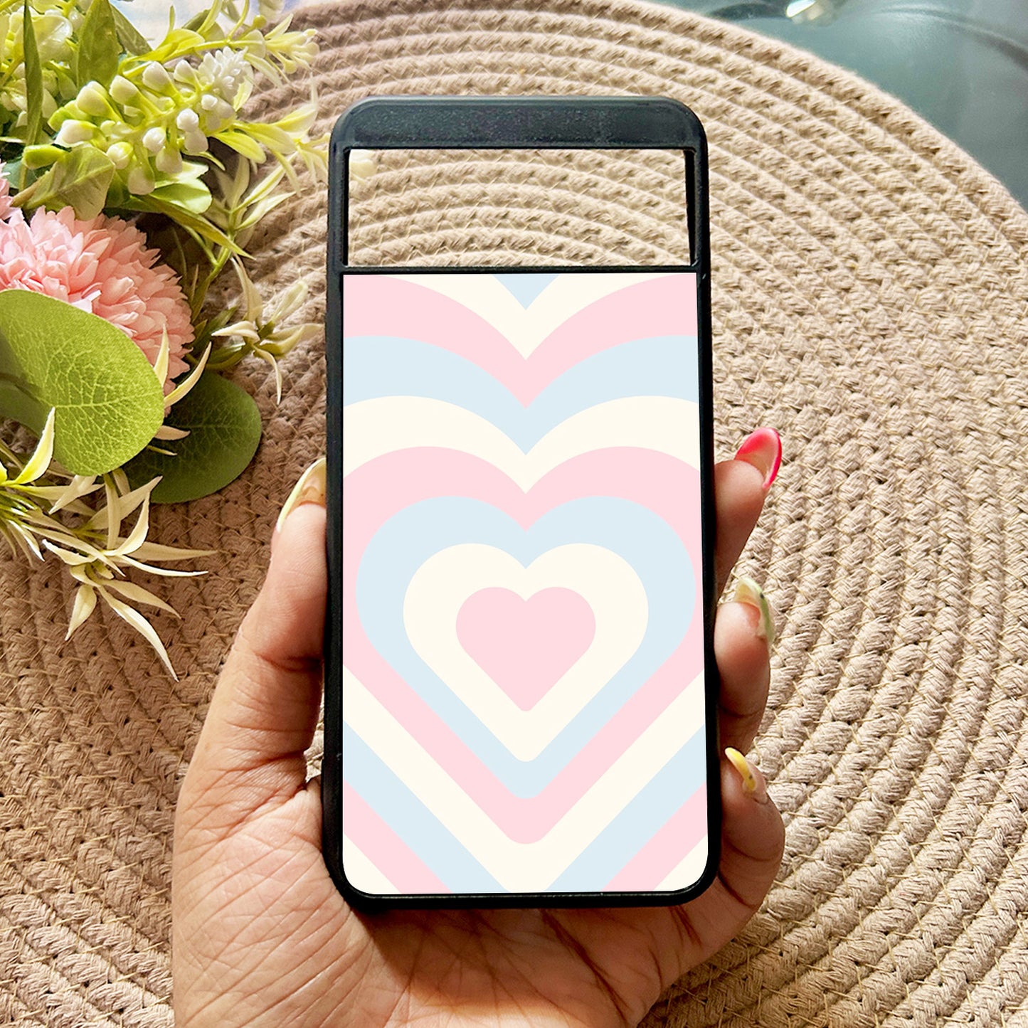 Candy Hearts Case for Google Pixel 8