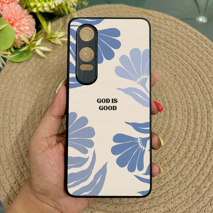 God Is Good' Glossy Metal Back Case for Oneplus Nord CE 4 Lite (5G)