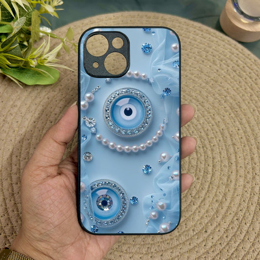 Pearl Amulet Metal Back Case for Apple Iphone 14