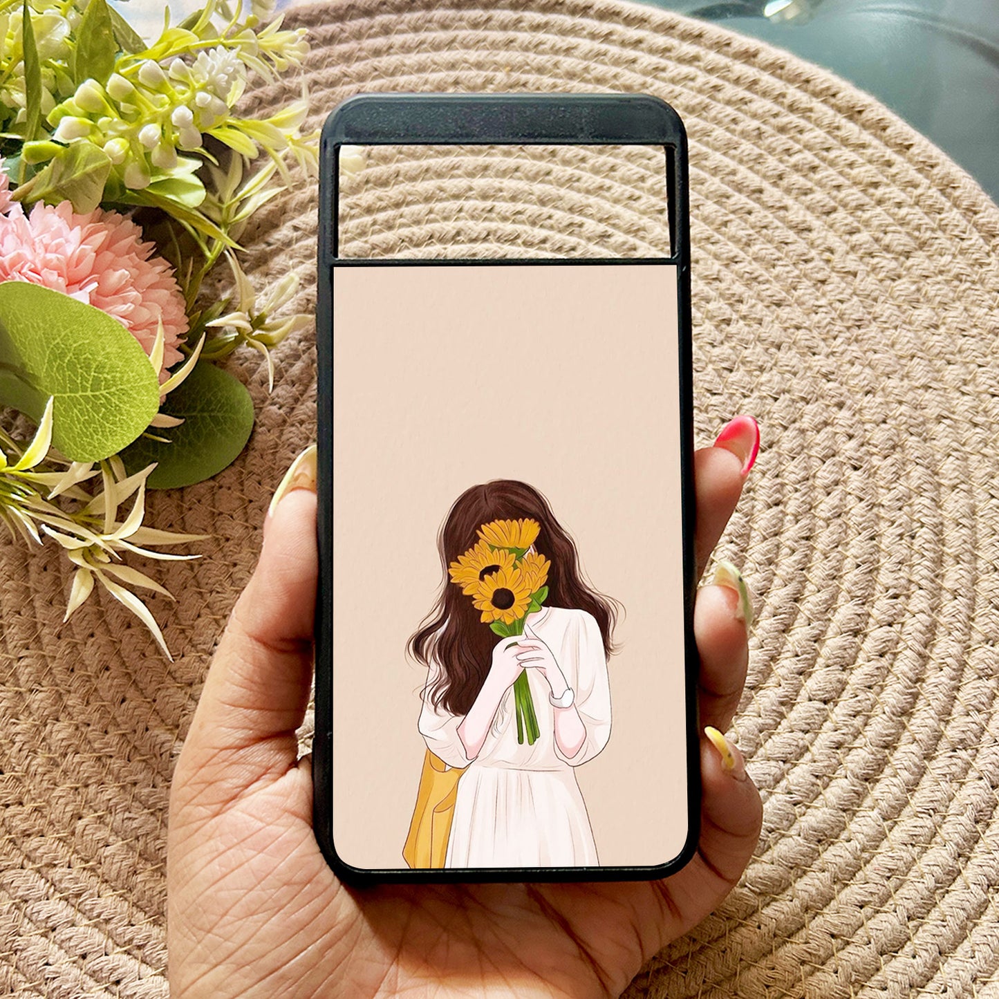 Sunflower Serenity Case for Google Pixel 8