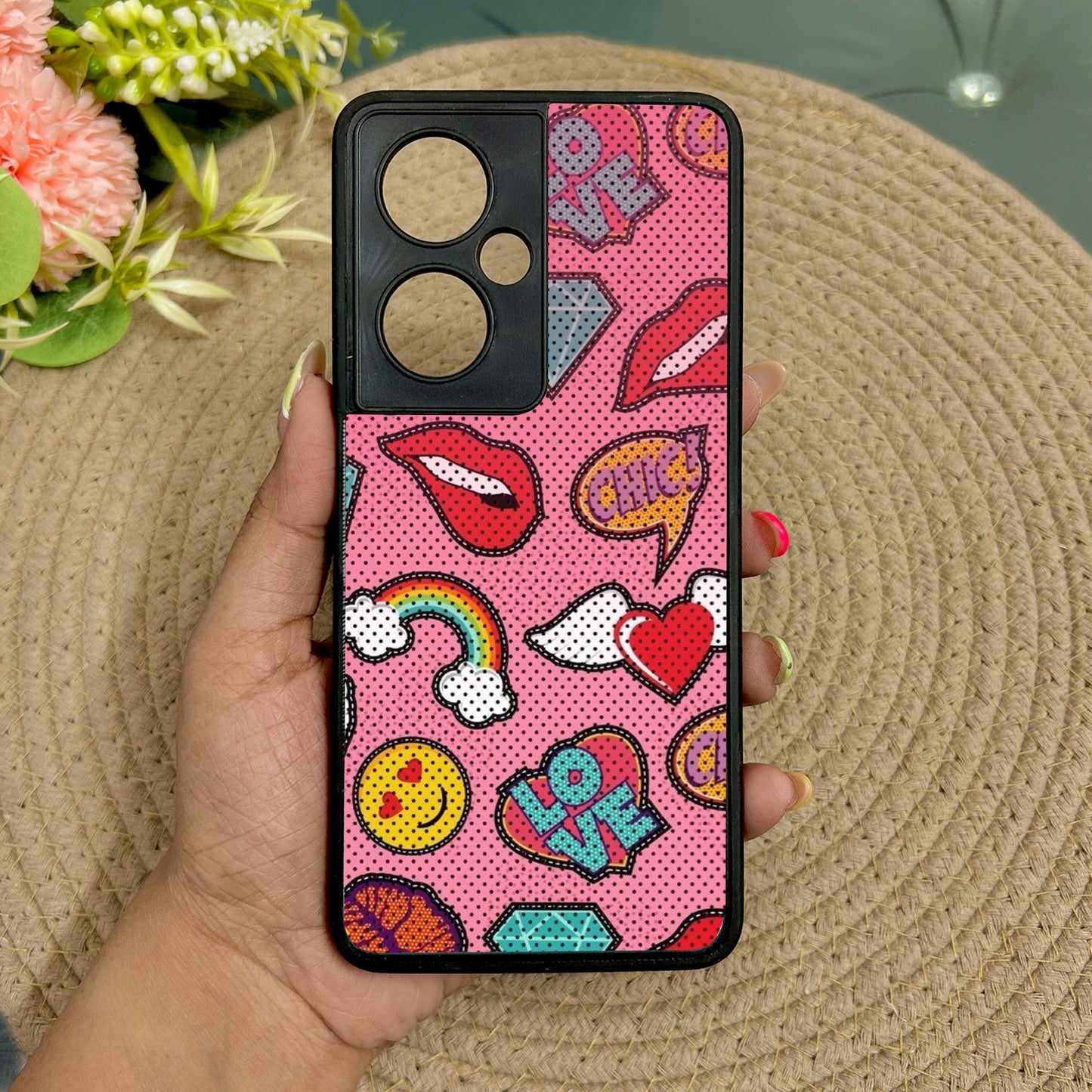 Pop Crush Metal Back Case for Oneplus Nord CE 3 Lite (5G)