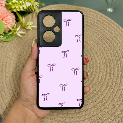 Tiny Bow Metal Back Case for Oneplus Nord CE 3 Lite (5G)