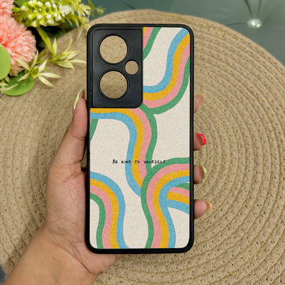 Kind Waves Metal Back Case for Oneplus Nord CE 3 Lite (5G)