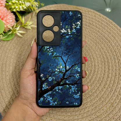 Starry Blossom Metal Back Case for Oneplus Nord CE 3 Lite (5G)