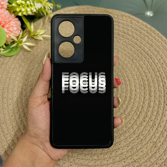 FOCUS' Metal Back Case for Oneplus Nord CE 3 Lite (5G)