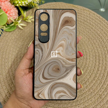 SandStorm Glossy Metal Back Case for Oneplus Nord CE 4 Lite (5G)