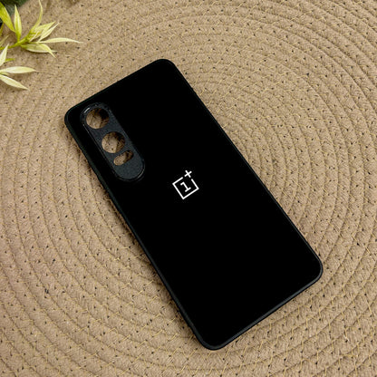 Black Glossy Metal Back Case for Oneplus Nord CE 4 Lite (5G)