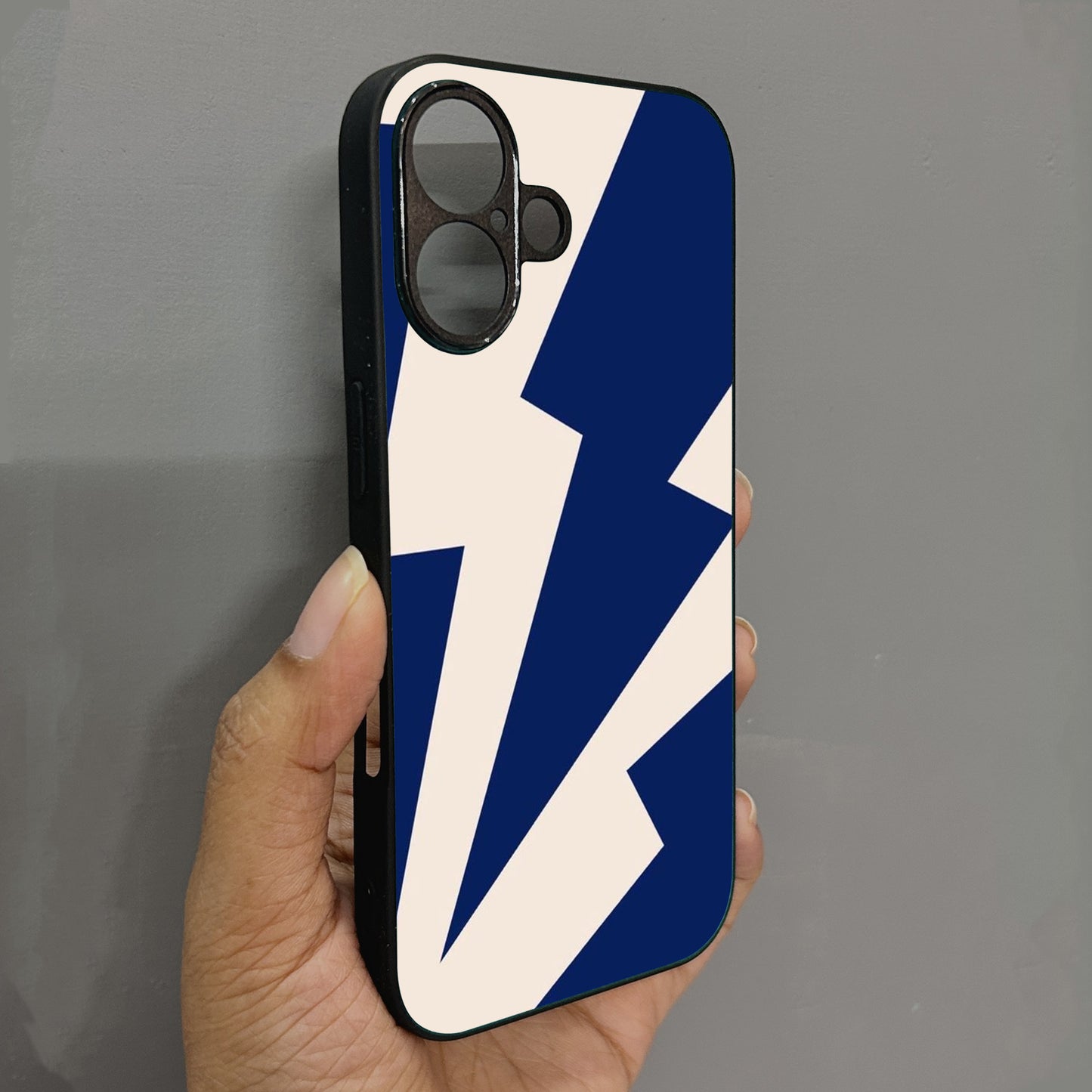 Voltage Pop Metal Back Case for Apple Iphone 16