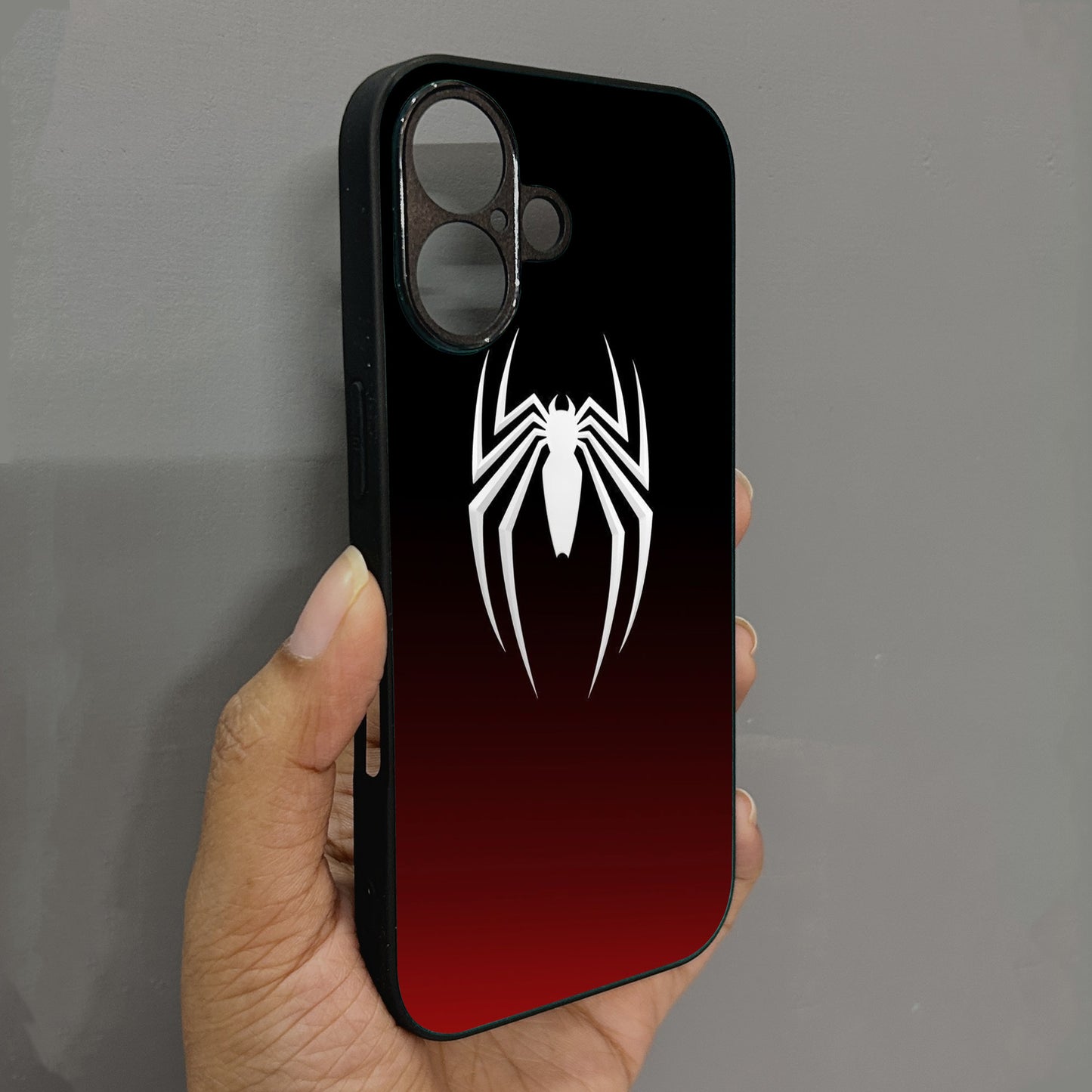 Spider Surge Metal Back Case for Apple Iphone 16