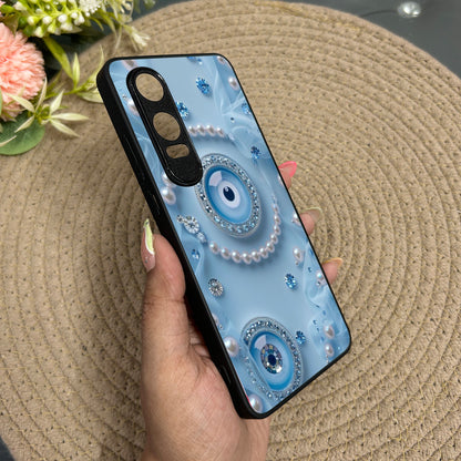 Pearl Amulet Metal Back Case for Oneplus Nord CE 4 Lite (5G)