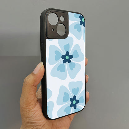 Cool Petals Metal Back Case for Apple Iphone 15