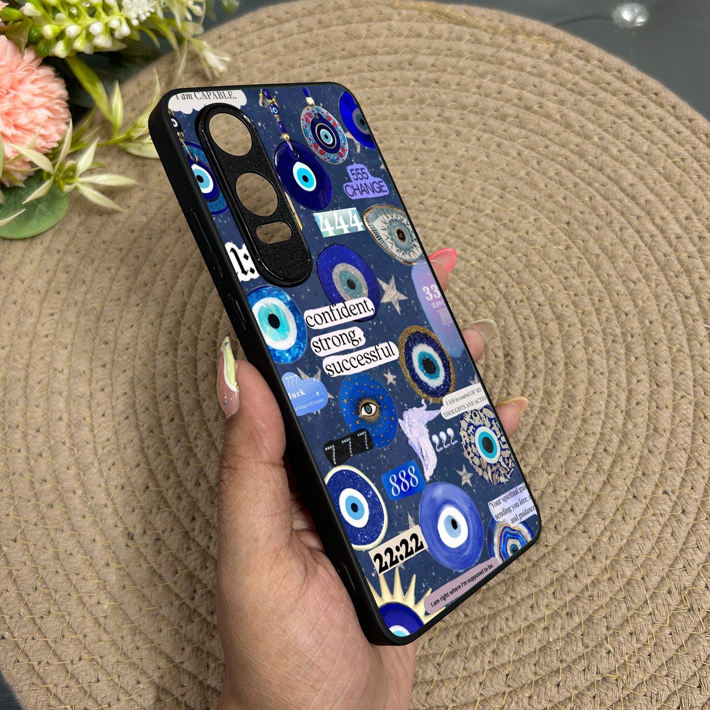 Affirmation Amulet Metal Back Case for Oneplus Nord CE 4 Lite (5G)