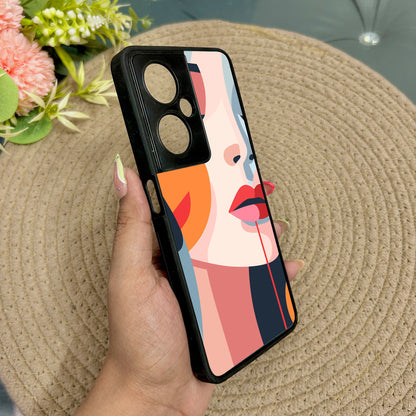 Ethereal Beauty Metal Back Case for Oneplus Nord CE 3 Lite (5G)