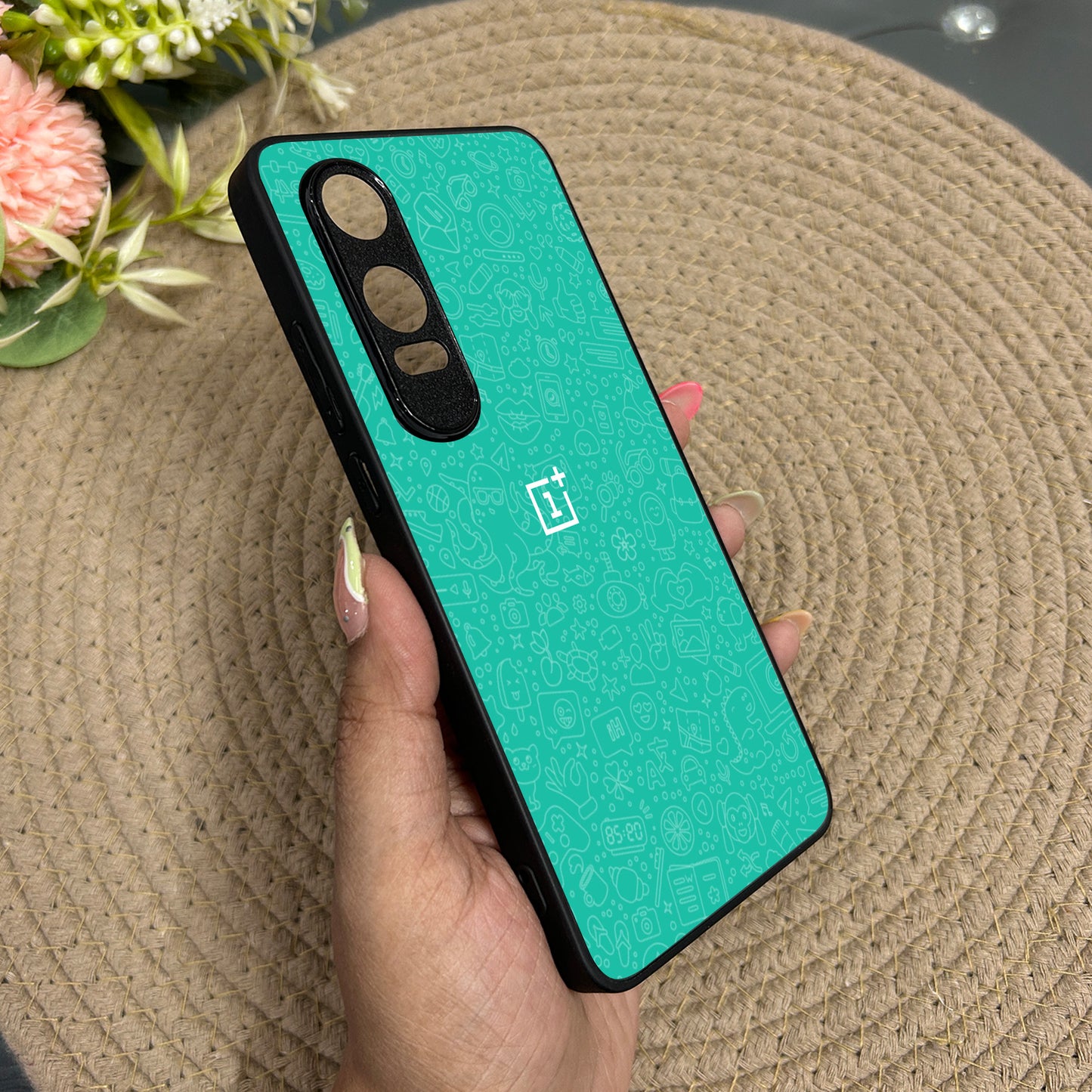 DoodlePop Glossy Metal Back case for Oneplus Nord CE 4 Lite (5G)