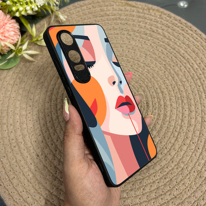 Ethereal Beauty Metal Back Case for Oneplus Nord CE 4 Lite (5G)