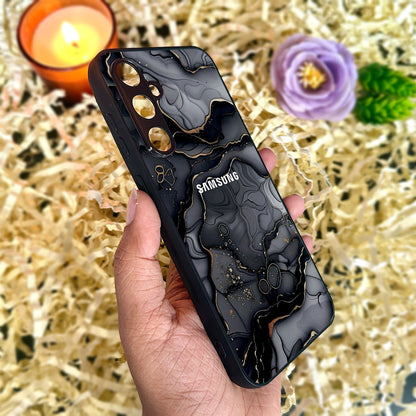 Dark Luxe Metal Back Case for Samsung Galaxy S23fe 5G