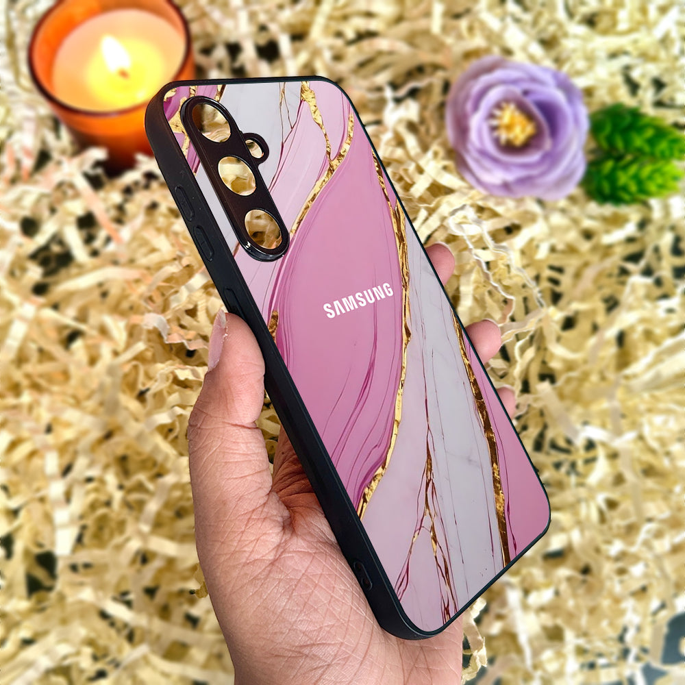 Soft Blush Metal Back Case for Samsung Galaxy S23fe 5G