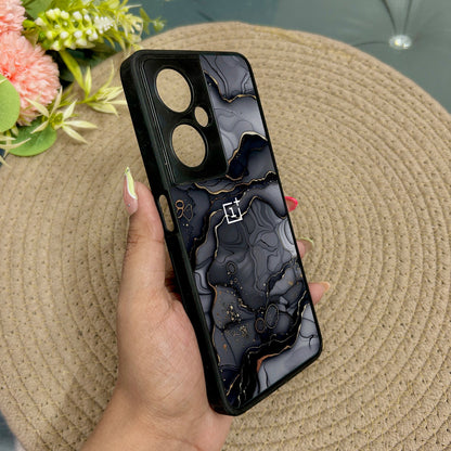 Dark Luxe Metal Back Case for Oneplus Nord CE 3 Lite (5G)