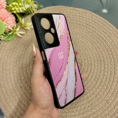 Soft Blush Metal Back Case for Oneplus Nord CE 3 Lite (5G)