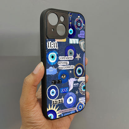 Affirmation Amulet Metal Back Case for Apple Iphone 15