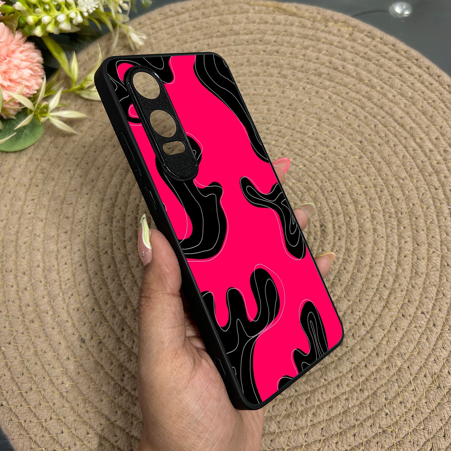 Hot Mess Glossy Metal Back Case for Oneplus Nord CE 4 Lite (5G)