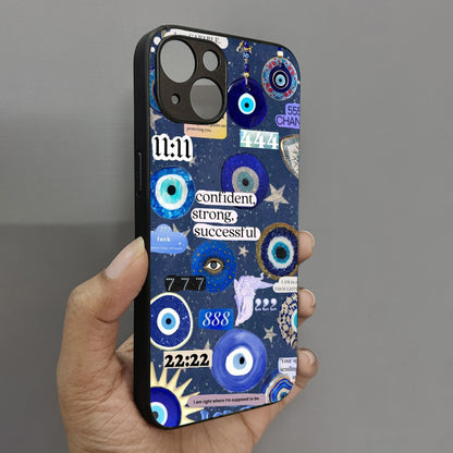 Affirmation Amulet Metal Back Case for Apple Iphone 14 Plus